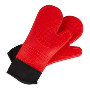 Silikónové rukavice na pečenie RD27241, červená